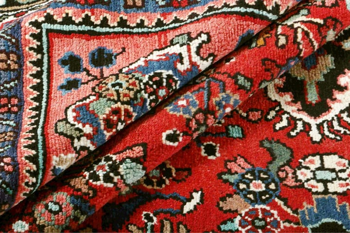 Käsinsolmittu Persialainen matto 205x305 cm Kelim - Punainen/Tummansininen - Persialainen matto - Itämainen matto