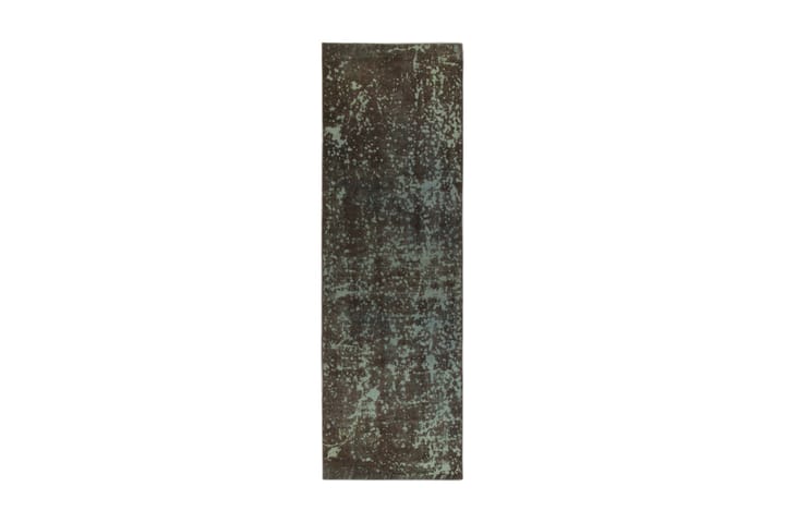 Käsinsolmittu Persialainen matto 88x288 cm Vintage - Tummanvihreä - Persialainen matto - Itämainen matto