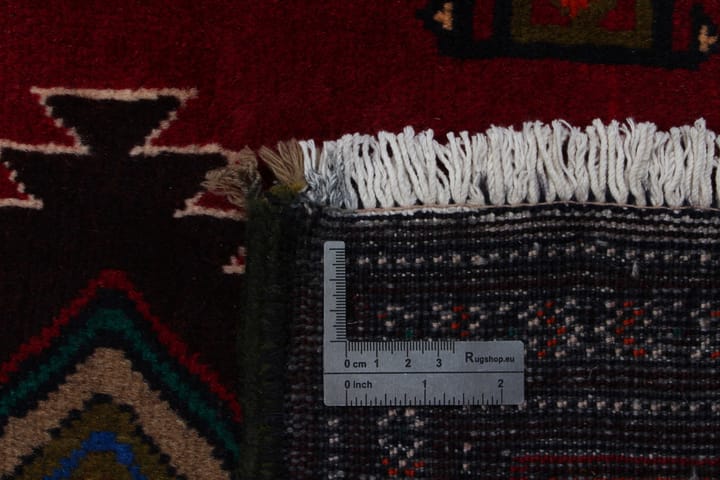 Käsinsolmittu Persialainen matto 85x203 cm Kelim - Punainen / Musta - Persialainen matto - Itämainen matto