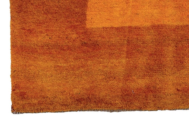 Käsinsolmittu Persialainen Villamatto 185x287 cm Gabbeh Shir - Sinappi - Persialainen matto - Itämainen matto