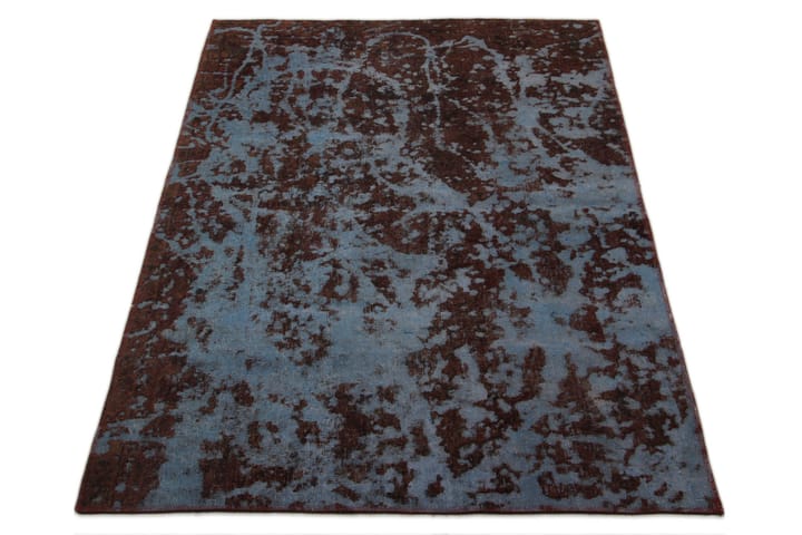 Käsinsolmittu Persialainen matto 123x190 cm Vintage - Sininen/Ruskea - Persialainen matto - Itämainen matto