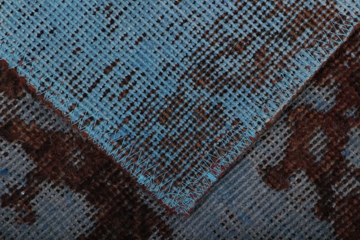 Käsinsolmittu Persialainen matto 123x190 cm Vintage - Sininen/Ruskea - Persialainen matto - Itämainen matto