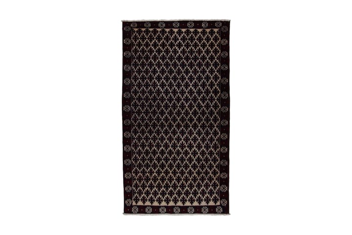 Käsinsolmittu Persialainen matto 104x191 cm Kelim - Beige / Musta - Persialainen matto - Itämainen matto