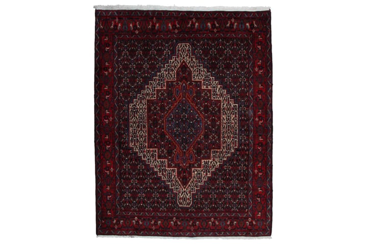 Käsinsolmittu Persialainen matto 124x156 cm Kelim - Punainen/Kerma - Persialainen matto - Itämainen matto