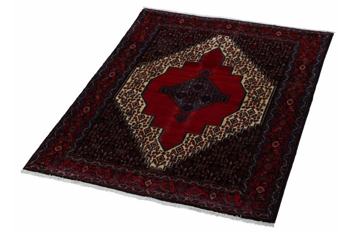 Käsinsolmittu Persialainen matto 118x162 cm Kelim - Punainen/Beige - Persialainen matto - Itämainen matto