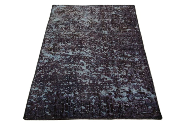 Käsinsolmittu Persialainen matto 81x140 cm Vintage - Sininen / Violetti - Persialainen matto - Itämainen matto