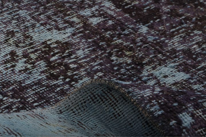 Käsinsolmittu Persialainen matto 81x140 cm Vintage - Sininen / Violetti - Persialainen matto - Itämainen matto
