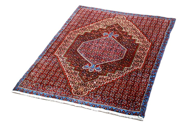 Käsinsolmittu Persialainen matto 75x105 cm - Punainen/Sininen - Persialainen matto - Itämainen matto