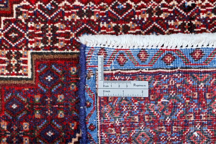Käsinsolmittu Persialainen matto 75x105 cm - Punainen/Sininen - Persialainen matto - Itämainen matto