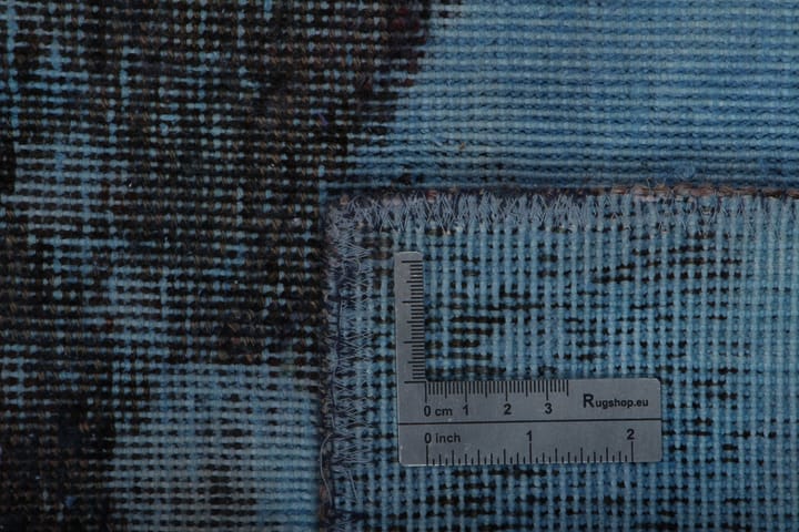 Käsinsolmittu Persialainen matto 162x227 cm Vintage - Sininen / Tummanvihreä - Persialainen matto - Itämainen matto