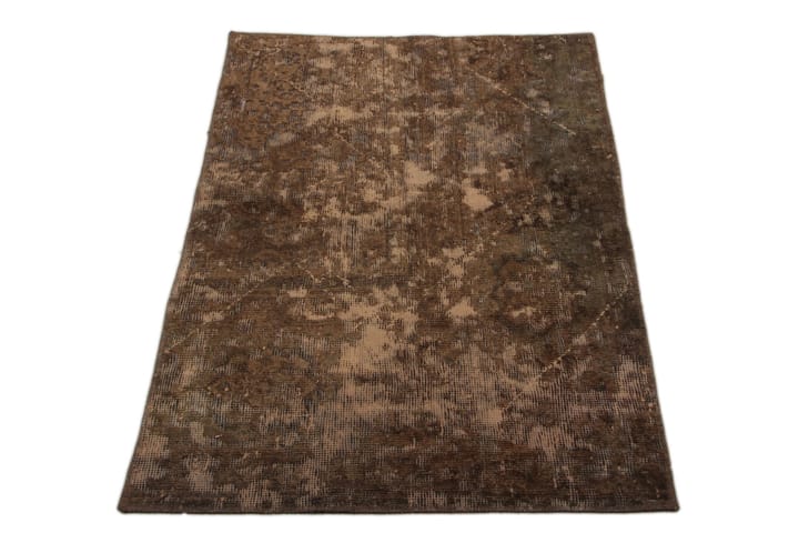 Käsinsolmittu Persialainen matto 85x136 cm Vintage - Beige / Ruskea - Persialainen matto - Itämainen matto