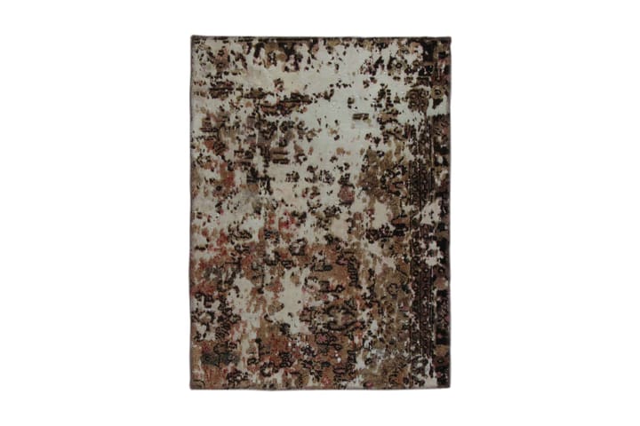 Käsinsolmittu Persialainen matto 91x124 cm Vintage - Beige / Ruskea - Persialainen matto - Itämainen matto