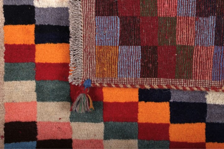 Käsinsolmittu Persialainen Matto 79x129 cm Gabbeh Shiraz - Monivärinen - Persialainen matto - Itämainen matto