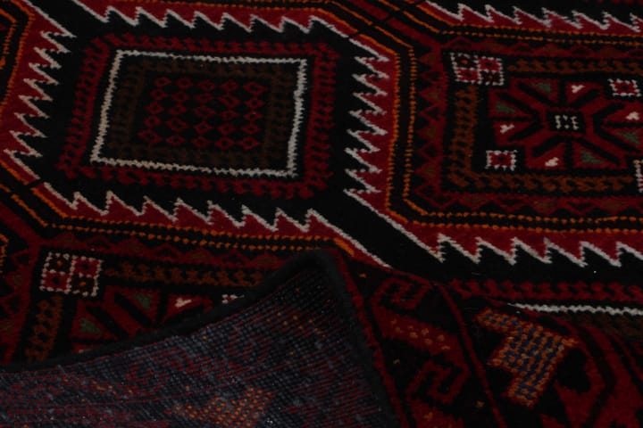Käsinsolmittu Persialainen Matto Aalto 97x207 cm Kelim - Persialainen matto - Itämainen matto