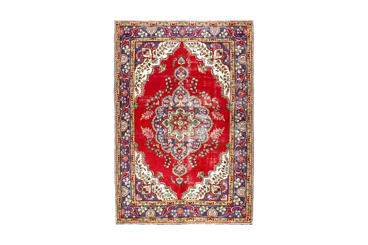 Käsinsolmittu Persialainen Tilkkumatto 193x294 cm Kelim - Persialainen matto - Itämainen matto