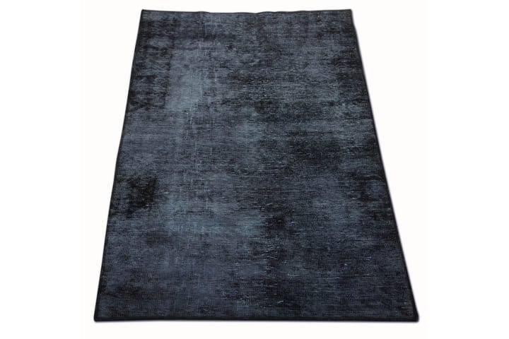 Käsinsolmittu Persialainen matto 113x209 cm Vintage - Sininen/Tummansininen - Persialainen matto - Itämainen matto