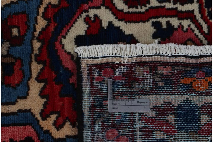 Käsinsolmittu persialainen matto 213x302 cm - Punainen/Beige - Persialainen matto - Itämainen matto