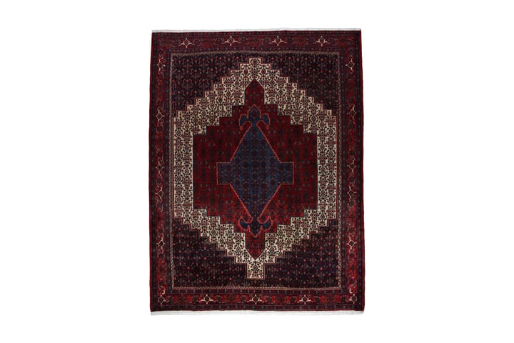Käsinsolmittu Persialainen matto 234x308 cm - Beige/Punainen - Persialainen matto - Itämainen matto