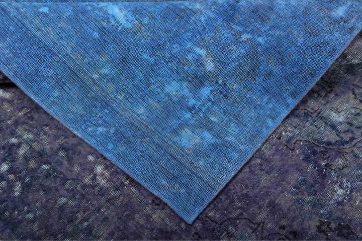 Käsinsolmittu Persialainen Matto 189x269 cm Vintage - Violetti / Vihreä - Persialainen matto - Itämainen matto