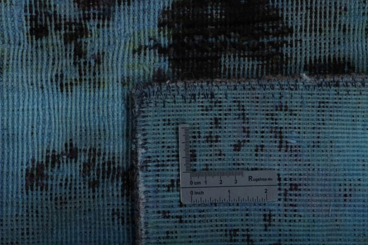 Käsinsolmittu Persialainen matto 102x200 cm Vintage - Sininen / Tummansininen - Persialainen matto - Itämainen matto