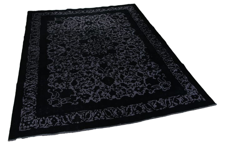 Käsinsolmittu Persialainen Villamatto 282x385 cm Vintage - Tummanvihreä - Persialainen matto - Itämainen matto