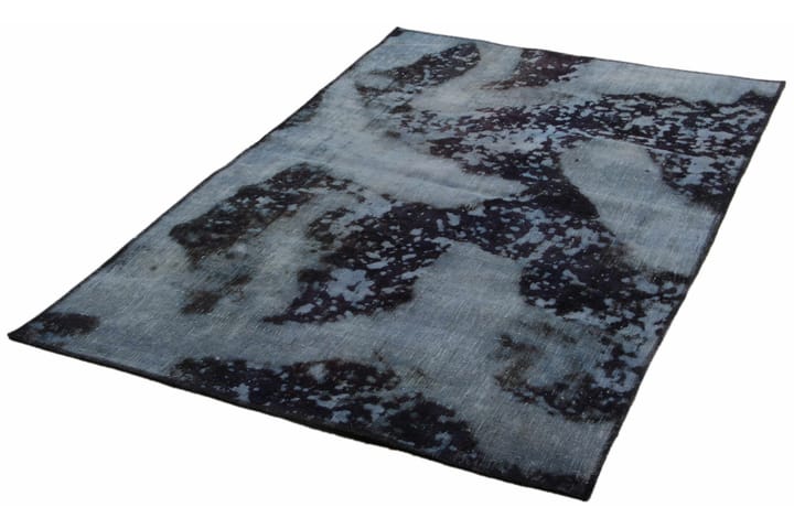 Käsinsolmittu Persialainen Matto 114x188 cm Vintage - Sininen / Tummanvihreä - Persialainen matto - Itämainen matto