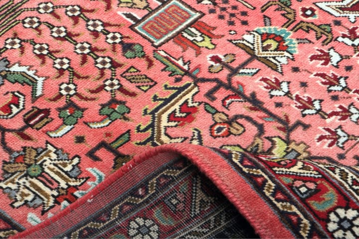 Käsinsolmittu Persialainen matto 208x211 cm Kelim - Punainen/Tummansininen - Persialainen matto - Itämainen matto