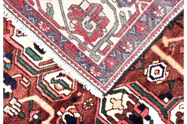 Käsinsolmittu persialainen matto 165x324 cm - Punainen/Beige - Persialainen matto - Itämainen matto