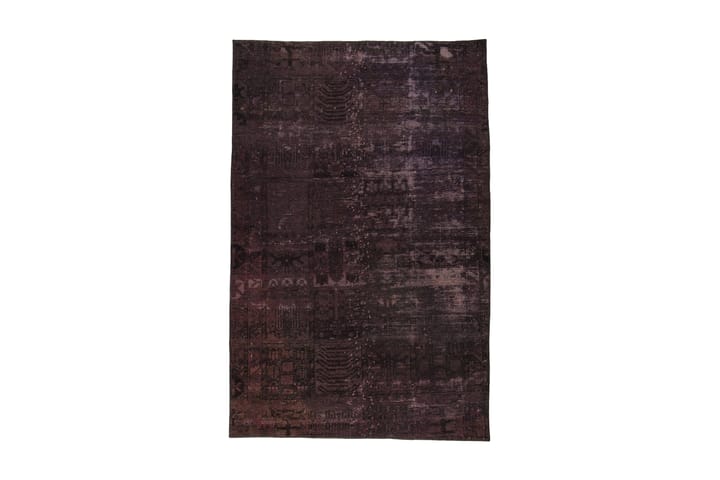 Käsinsolmittu Persialainen matto 141x220 cm Vintage - Tummanpunainen / vaaleanpunainen - Persialainen matto - Itämainen matto