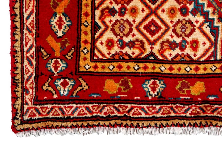 Käsinsolmittu persialainen matto 147x295 cm - Kupari/Punainen - Persialainen matto - Itämainen matto