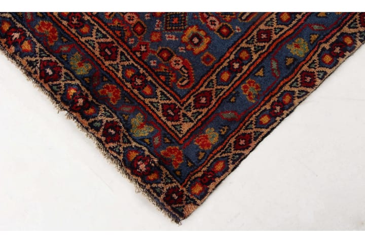 Käsinsolmittu persialainen matto 130x297 cm - Tummansininen / Punainen - Persialainen matto - Itämainen matto