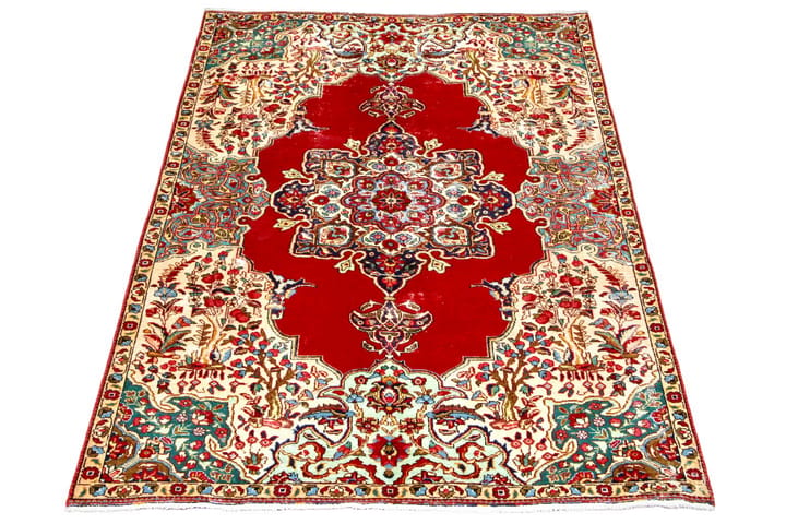 Käsinsolmittu Persialainen matto 160x244 cm Kelim - Punainen/Beige - Persialainen matto - Itämainen matto