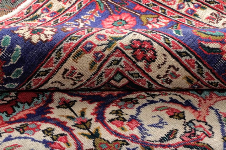 Käsinsolmittu Persialainen Matto Tilkku 245x347 cm Kelim - Punainen/Tummansininen - Persialainen matto - Itämainen matto