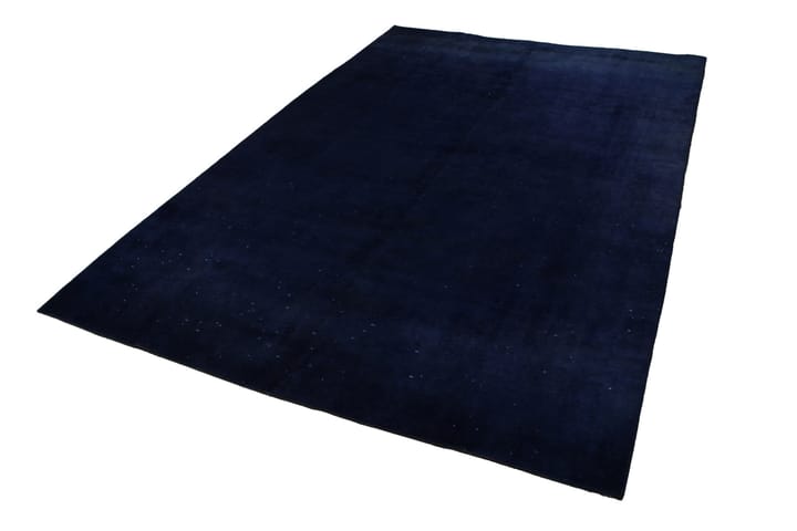 Käsinsolmittu Persialainen Villamatto 250x380 cm Vintage - Tummansininen - Persialainen matto - Itämainen matto