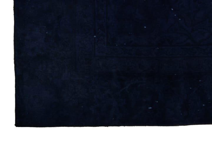 Käsinsolmittu Persialainen Villamatto 250x380 cm Vintage - Tummansininen - Persialainen matto - Itämainen matto