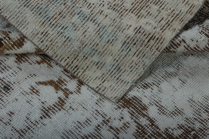 Käsinsolmittu Persialainen matto 135x170 cm Vintage - Beige / Ruskea - Persialainen matto - Itämainen matto
