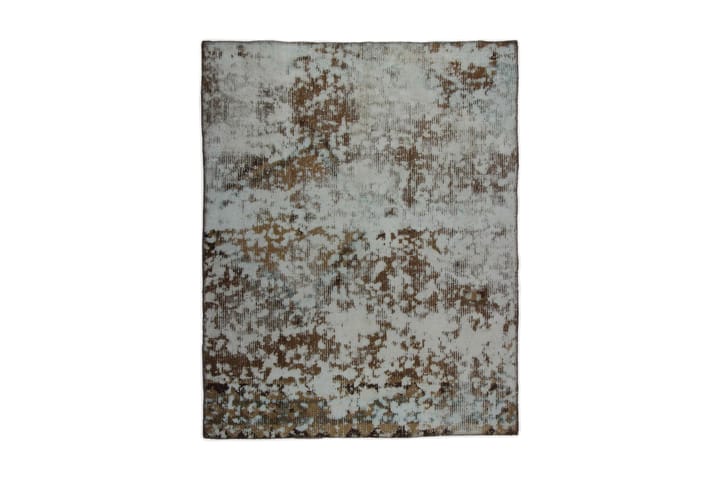 Käsinsolmittu Persialainen matto 135x170 cm Vintage - Beige / Ruskea - Persialainen matto - Itämainen matto