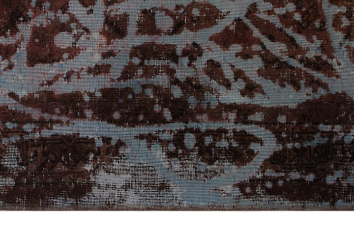 Käsinsolmittu Persialainen matto 140x190 cm Vintage - Sininen/Ruskea - Persialainen matto - Itämainen matto