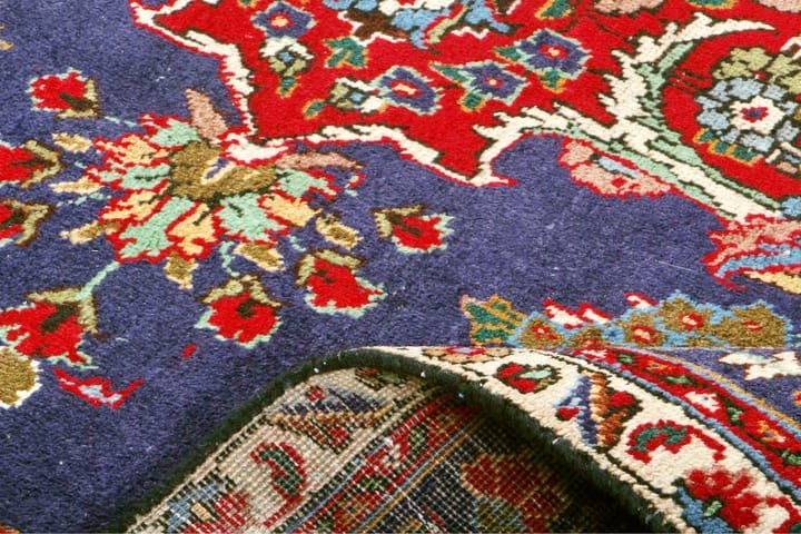 Käsinsolmittu Persialainen Patina matto 290x390 cm - Tummansininen/Punainen - Persialainen matto - Itämainen matto