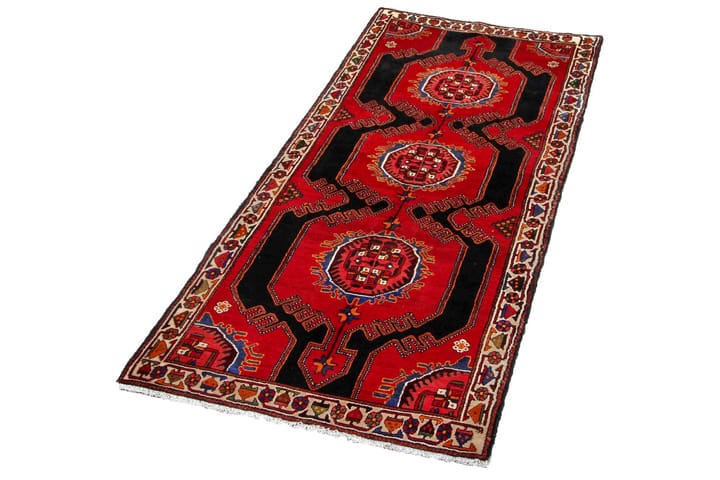 Käsinsolmittu Persialainen Matto 115x272 cm Kelim - Tummansininen/Punainen - Persialainen matto - Itämainen matto