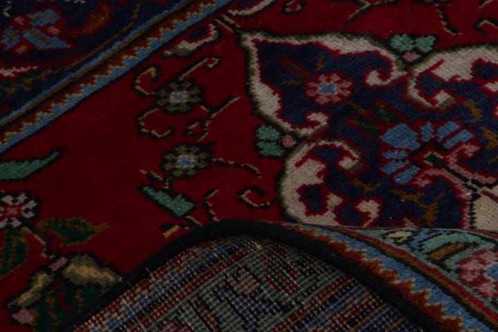 Käsinsolmittu Persialainen Patina matto 135x177 cm - Punainen/Sininen - Persialainen matto - Itämainen matto