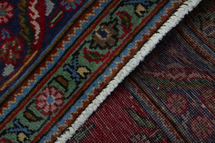 Käsinsolmittu Persialainen Patina matto 135x177 cm - Punainen/Sininen - Persialainen matto - Itämainen matto