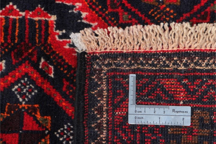 Käsinsolmittu Persialainen matto 103x190 cm Kelim - Punainen/Musta - Persialainen matto - Itämainen matto