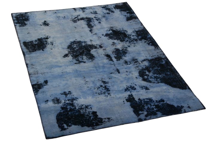Käsinsolmittu Persialainen matto 135x190 cm Vintage - Sininen / Tummansininen - Persialainen matto - Itämainen matto
