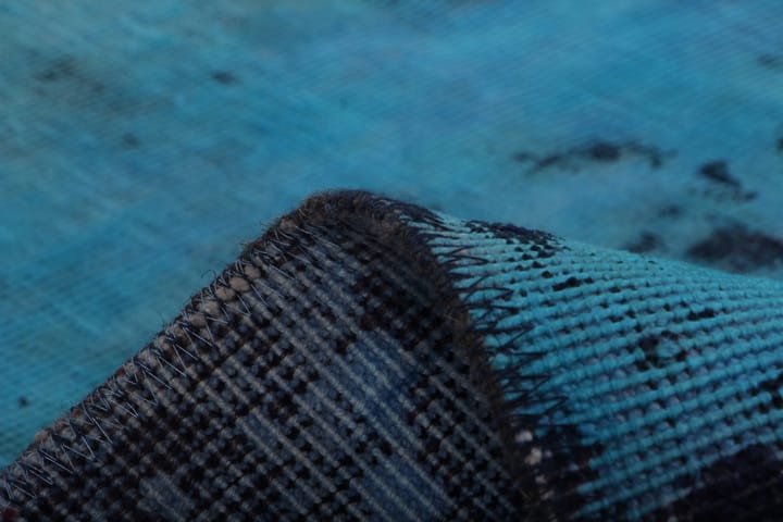 Käsinsolmittu Persialainen matto 135x195 cm Vintage - Sininen / Tummansininen - Persialainen matto - Itämainen matto