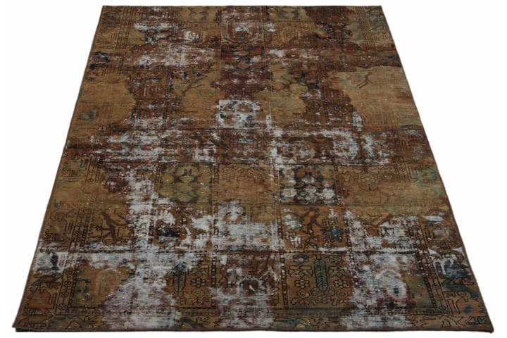 Käsinsolmittu Persialainen matto 155x219 cm Vintage - Monivärinen - Persialainen matto - Itämainen matto