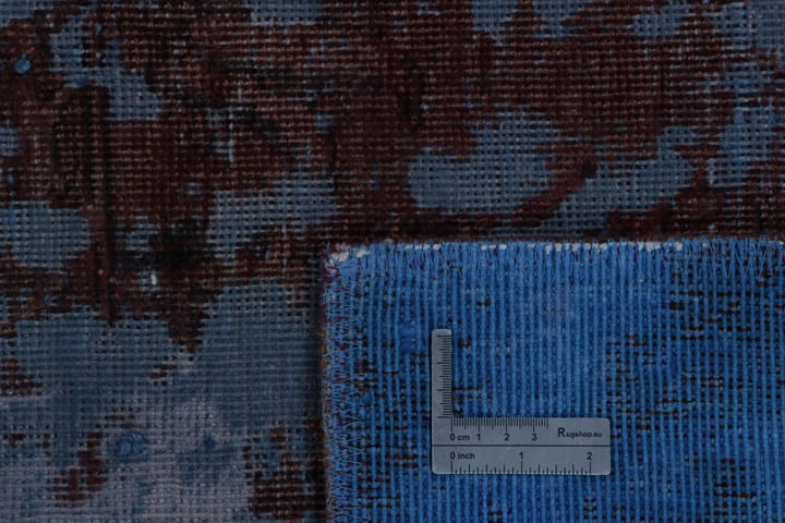Käsinsolmittu Persialainen matto 205x295 cm Vintage - Sininen/Ruskea - Persialainen matto - Itämainen matto