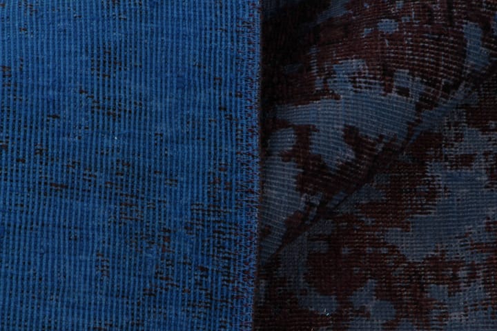 Käsinsolmittu Persialainen matto 205x295 cm Vintage - Sininen/Ruskea - Persialainen matto - Itämainen matto