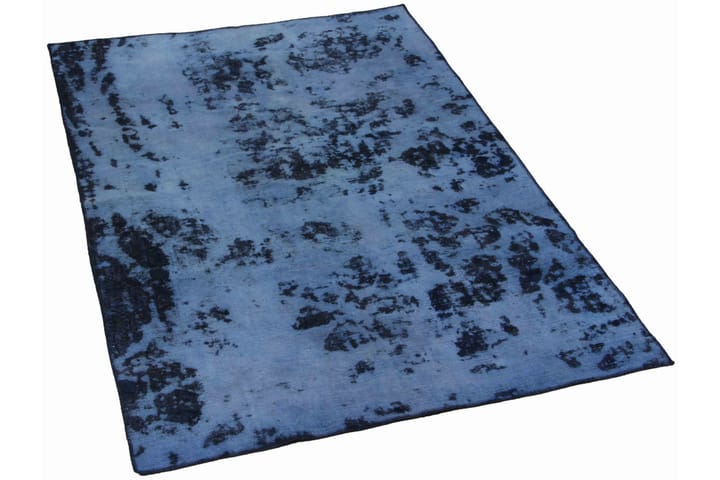 Käsinsolmittu Persialainen matto 164x233 cm Vintage - Sininen/Tummansininen - Persialainen matto - Itämainen matto