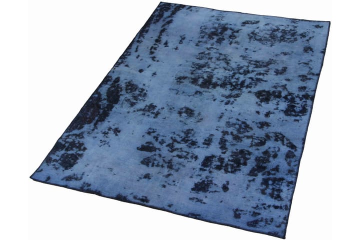 Käsinsolmittu Persialainen matto 164x233 cm Vintage - Sininen/Tummansininen - Persialainen matto - Itämainen matto
